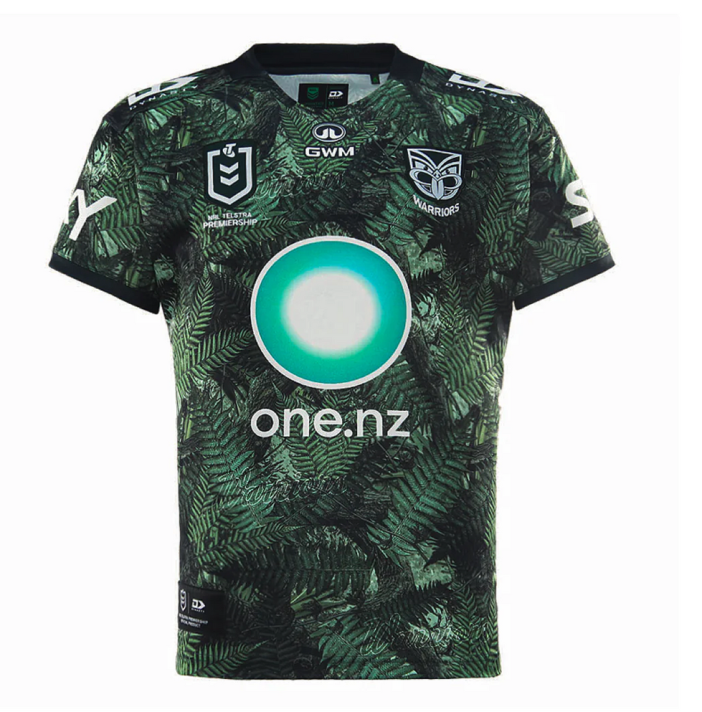 2026 New Zealand Warriors Te Taiao Jersey