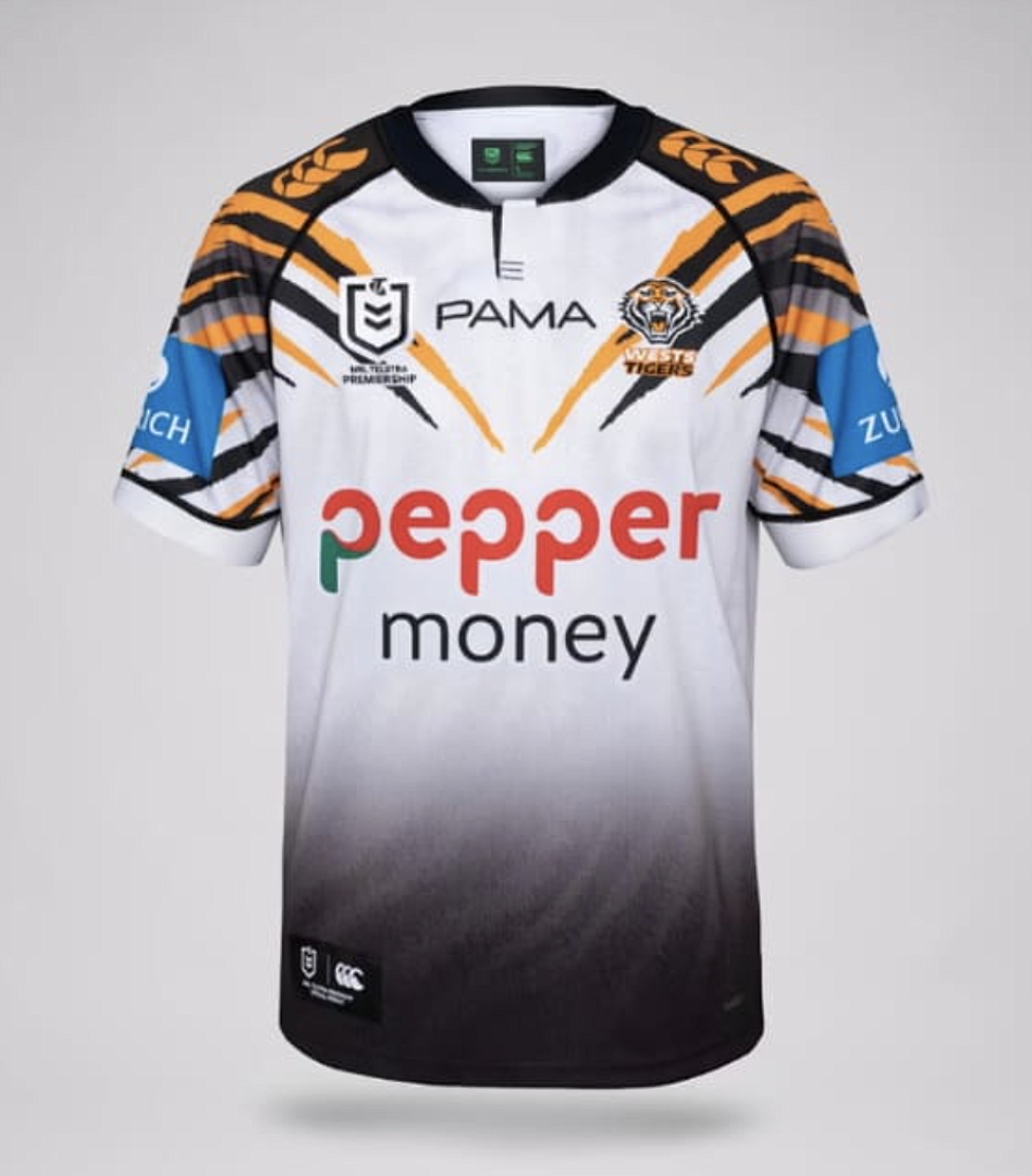 2026 Wests Tigers Away Jersey