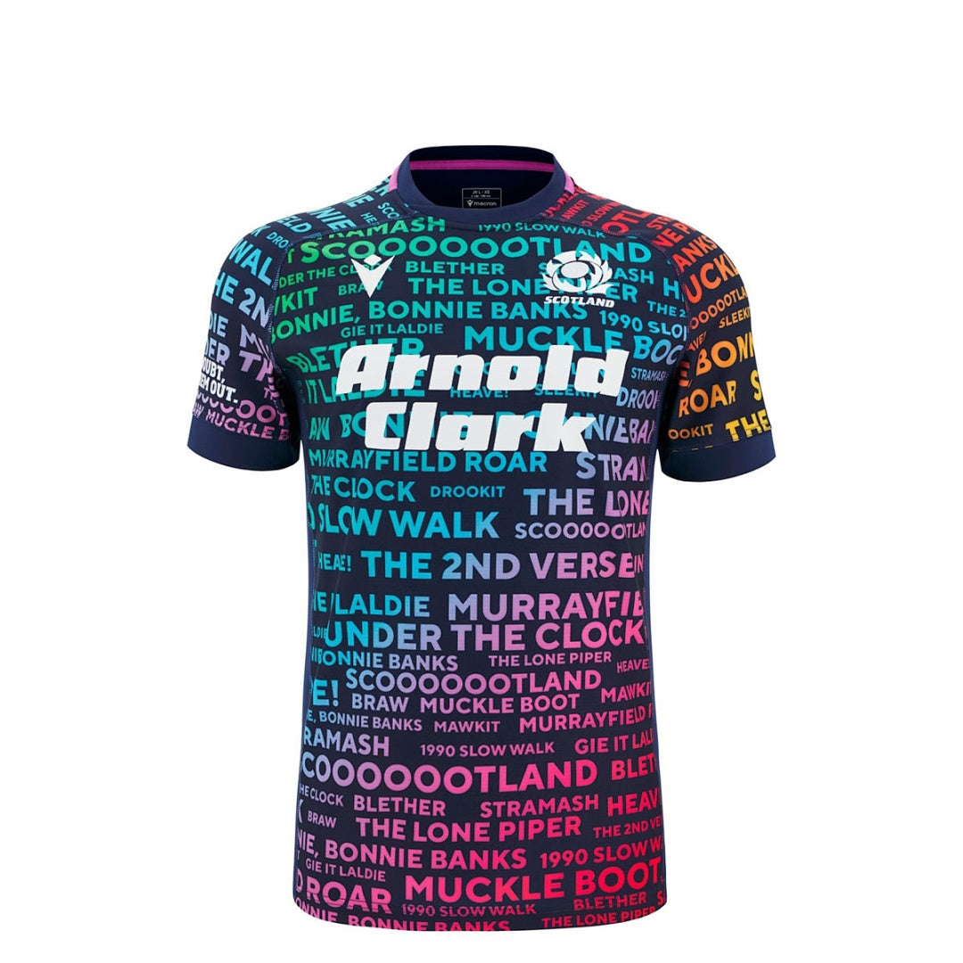 2026 Scotland Words Training Jersey
