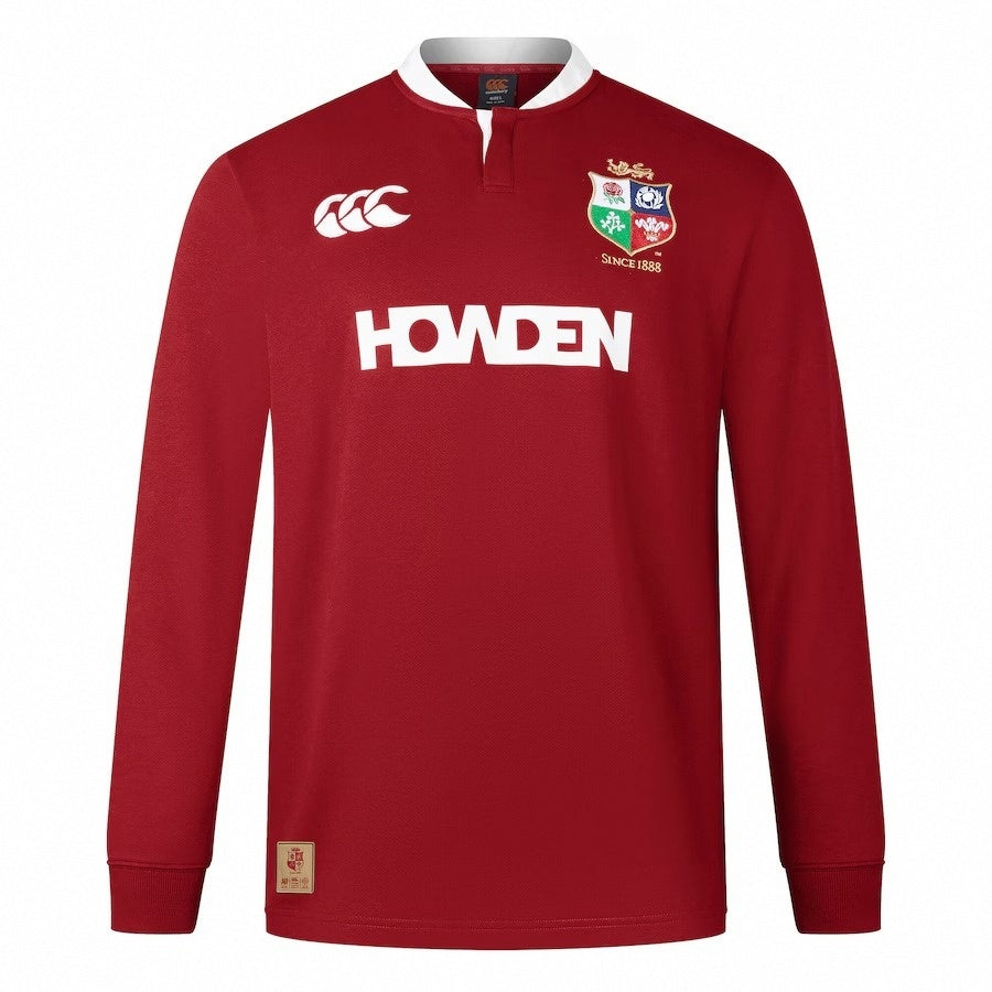 2025 British & Irish Lions Long-Sleeve Home Jersey