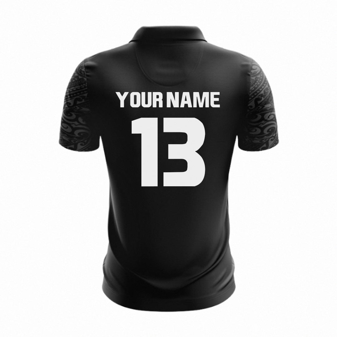 2023 All Blacks Maori New Style Polo (Personalized)