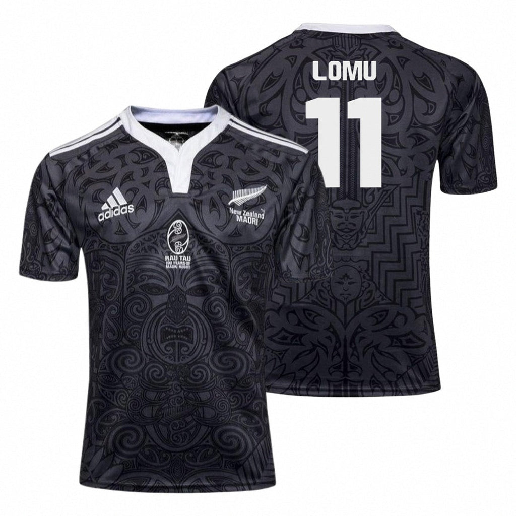 Maori All Blacks 100th Anniversary x Lomu Personalized