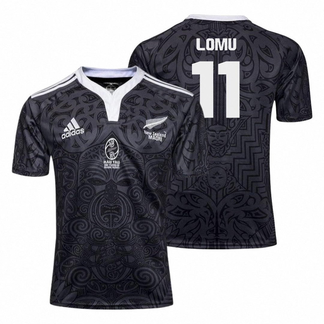 Maori All Blacks 100th Anniversary x Lomu Personalized