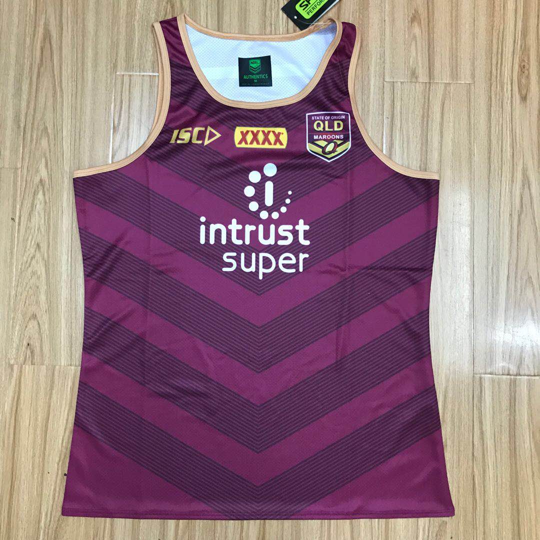 Maroons  QLD Rugby Training Singlet