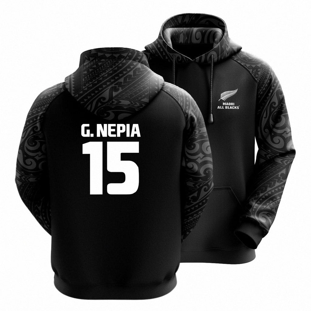 All Blacks Maori Hoodie and Pants Personalised