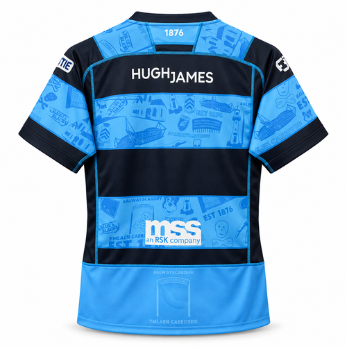 2026 Cardiff Rugby Home Jersey