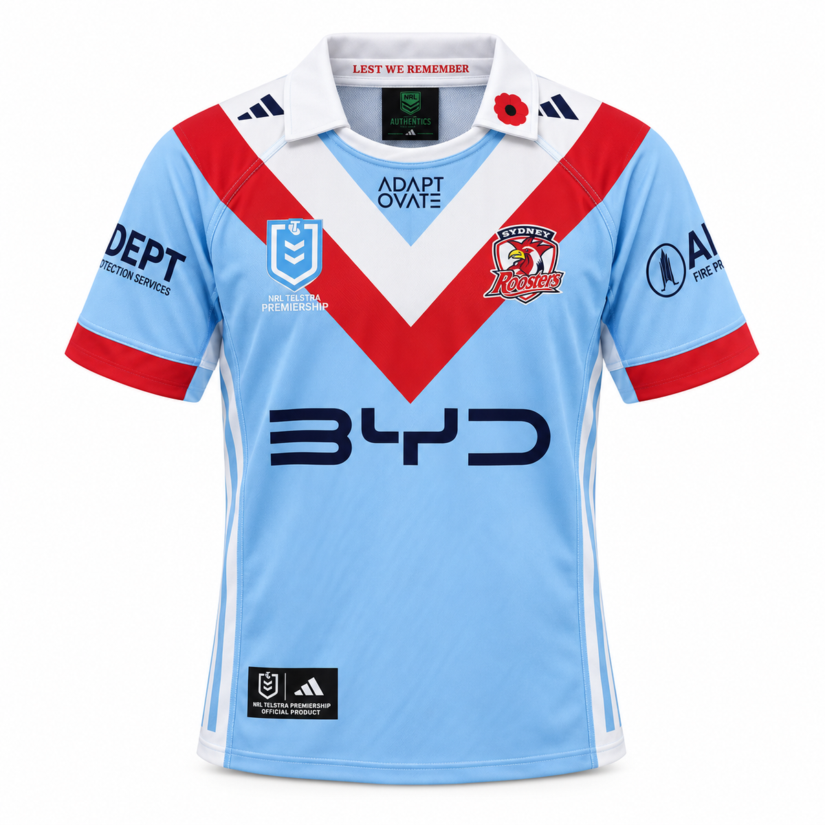 2026 Sydney Roosters Training Shirt