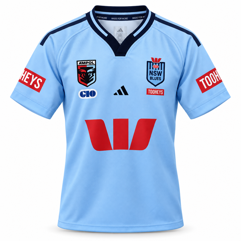 2026/27 New South Wales Blues Home State of Origin Jersey