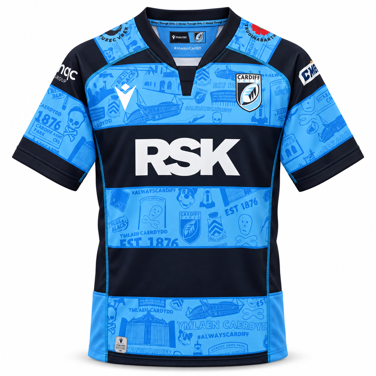 2026 Cardiff Rugby Home Jersey