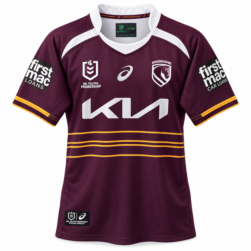 2026 Brisbane Broncos Home Jersey